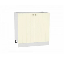 Шкаф нижний с 2-мя дверцами Прованс, цвет: Ваниль