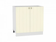 Шкаф нижний с 2-мя дверцами Прованс, цвет: Ваниль