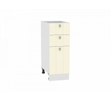 Шкаф нижний с 3-мя ящиками Прованс, цвет: Ваниль