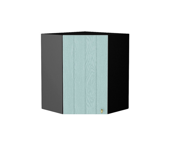 Шкаф верхний угловой Прованс | Голубой, характеристики