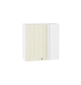 Шкаф верхний прямой угловой Прованс, цвет: Ваниль