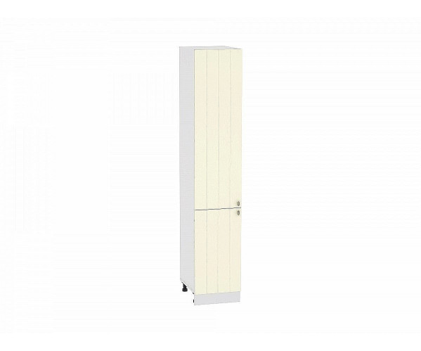 Шкаф пенал с 2-мя дверцами Прованс | Ваниль, характеристики