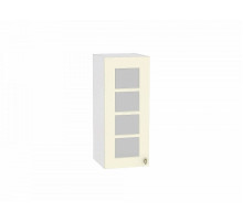 Шкаф верхний с 1-ой остекленной дверцей Прованс, цвет: Ваниль