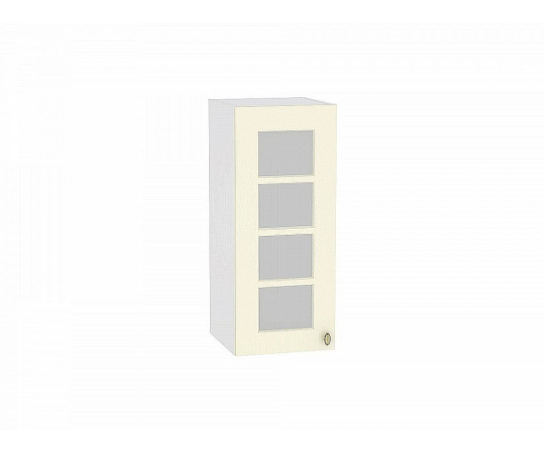 Шкаф верхний с 1-ой остекленной дверцей Прованс Ваниль, характеристики