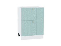 Шкаф нижний с 2-мя ящиками Прованс, цвет: Гoлyбoй