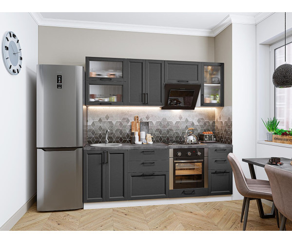 Корпусная мебель VIVAT Сканди-02 | Stormy Silkwood, характеристики