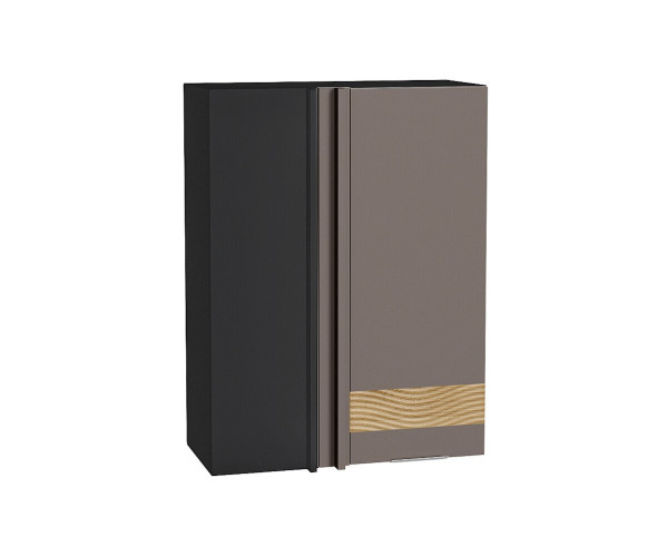 Шкаф верхний прямой угловой Терра DR | Смоки Софт, 700 мм