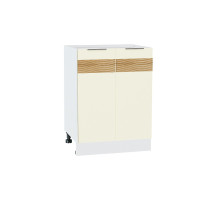 Шкаф нижний с 2-мя дверцами Терра D, цвет: Ваниль Софт