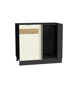 Шкаф нижний угловой Терра DL, цвет: Ваниль Софт