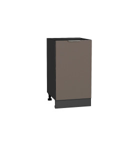Шкаф нижний с 1-ой дверцей Терра, цвет: Смоки Софт