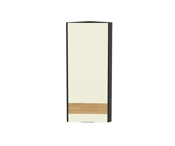 Шкаф верхний торцевой Терра DR | Ваниль Софт, 920 мм