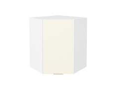 Шкаф верхний угловой Терра, цвет: Ваниль Софт