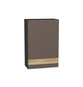 Шкаф верхний с 1-ой дверцей Терра DL, цвет: Смоки Софт