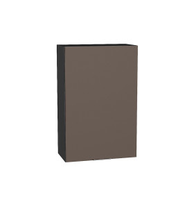 Шкаф верхний с 1-ой дверцей Терра, цвет: Смоки Софт