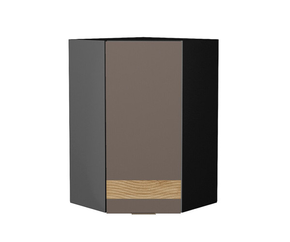 Шкаф верхний угловой Терра DL | Смоки Софт, характеристики