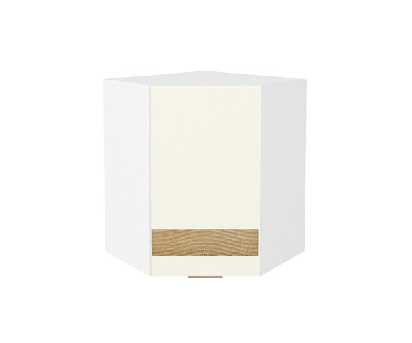 Шкаф верхний угловой Терра DL | Ваниль Софт, характеристики