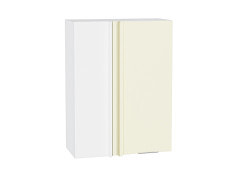 Шкаф верхний прямой угловой Терра, цвет: Ваниль Софт