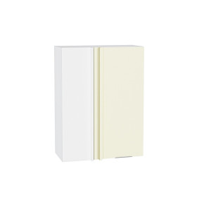 Шкаф верхний прямой угловой Терра, цвет: Ваниль Софт