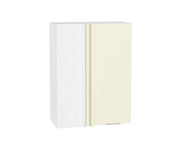 Шкаф верхний прямой угловой Терра | Ваниль Софт, 700 мм