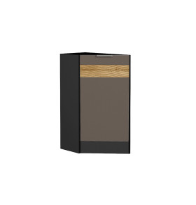 Шкаф нижний торцевой Терра DL, цвет: Смоки Софт