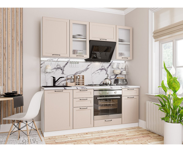 Барселона-02 Кашемир | МДФ/Стекло, Неоклассика