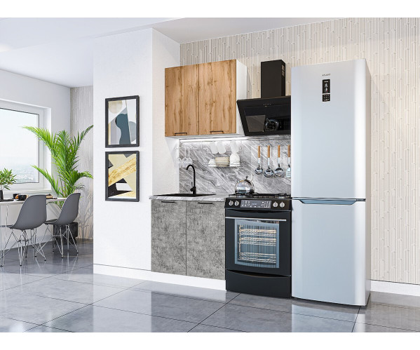 Флэт-03 | Wotan Oak 2S/Temple Stone 2S, Мультицвет