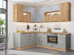 Флэт-02, цвет: Wotan Oak 2S/Temple Stone 2S