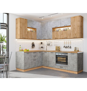 Флэт-02, цвет: Wotan Oak 2S/Temple Stone 2S