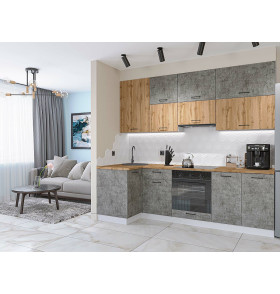 Флэт-04, цвет: Wotan Oak 2S/Temple Stone 2S