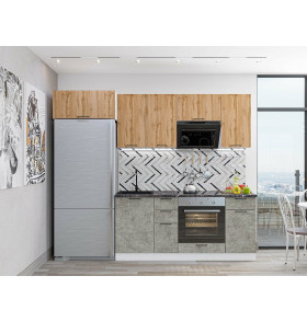 Флэт-01, цвет: Wotan Oak 2S/Temple Stone 2S