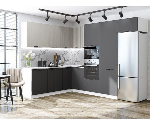 Евро Лайн-03 | Агат/Антрацит, Угловая