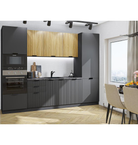 Евро Лайн-01, цвет: Дуб песочный/Антрацит