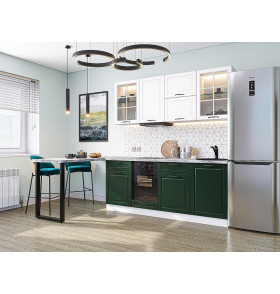 Дублин-03, цвет: Special White/Special Green