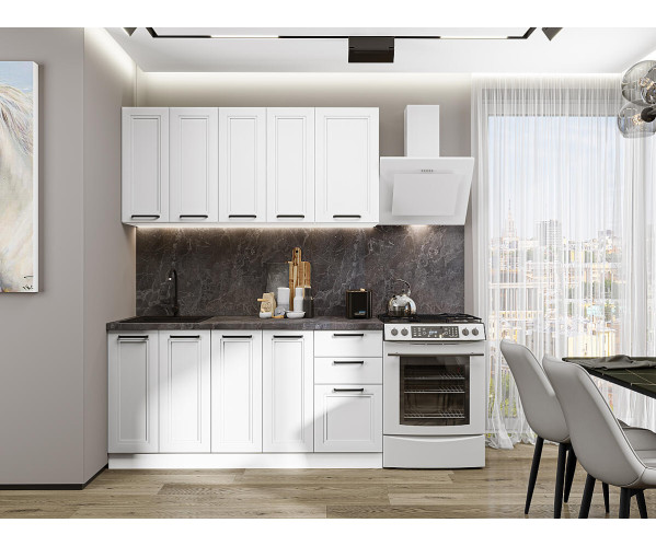 Нео-01 White Silk | Корпусная мебель VIVAT, Белый