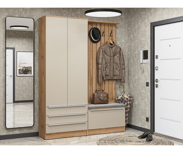 Стиль-03 | МДФ, Silky Grey, Модульные гарнитуры