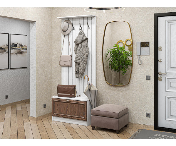 Прихожая Стиль-01 Brown Dreamline | Модульные гарнитуры, Классический стиль