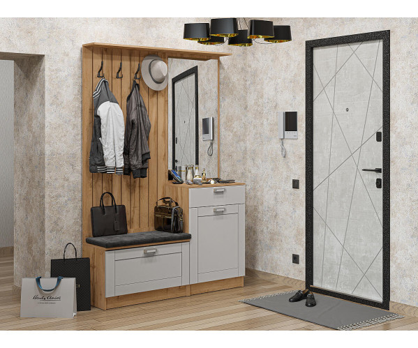 Стиль-02 Grey Silk | МДФ, ПЭТ