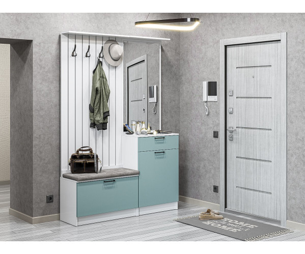 Стиль-02 | Grey-green In 2S, Модульные гарнитуры