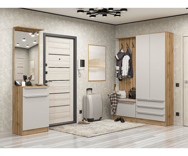 Стиль-04 | Silky Light Grey, Модульные гарнитуры