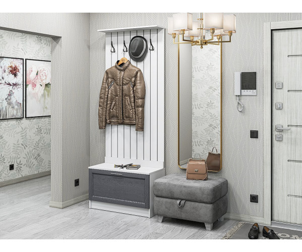 Прихожая Стиль-01 Graphite Softwood