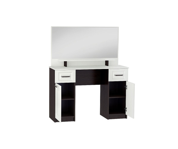 Стол макияжный Прага СТ-900 | Белое дерево/Венге Премиум, характеристики