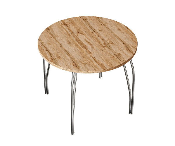 Стол обеденный круглый TLC-2.2 (ОС-11) | Wotan Oak 2S, 900 мм