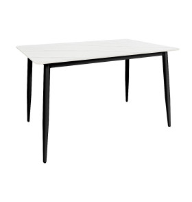 Стол Uni-Form-S2.2B, цвет: SBlack/White Matt Marble