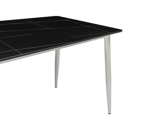 Стол Uni-Form-S2.2B | Каменная плита, SGrey/Black Matt Laurent