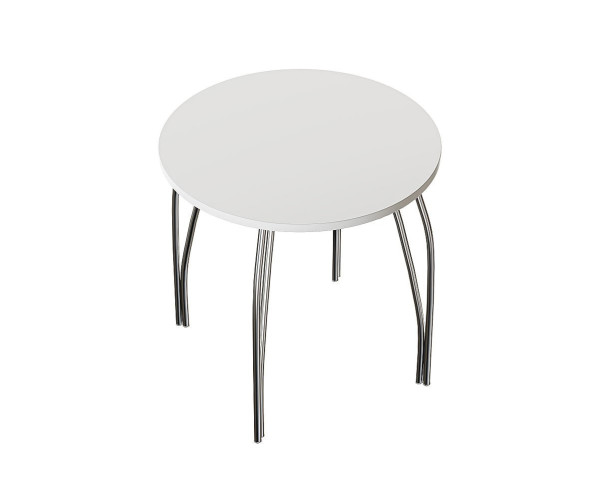 Стол обеденный круглый TLC-2.2 (ОС-11) | White In 2S, 750 мм