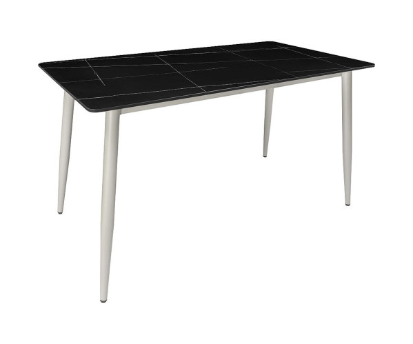 Стол Uni-Form-S2.2B | Каменная плита, SGrey/Black Matt Laurent