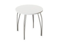 Стол обеденный круглый TLC-2.2 (ОС-11), цвет: White In 2S