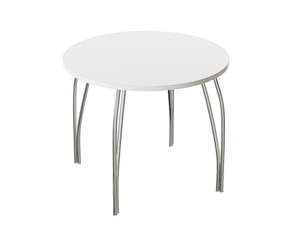 Стол обеденный круглый TLC-2.2 (ОС-11) | White In 2S, 900 мм