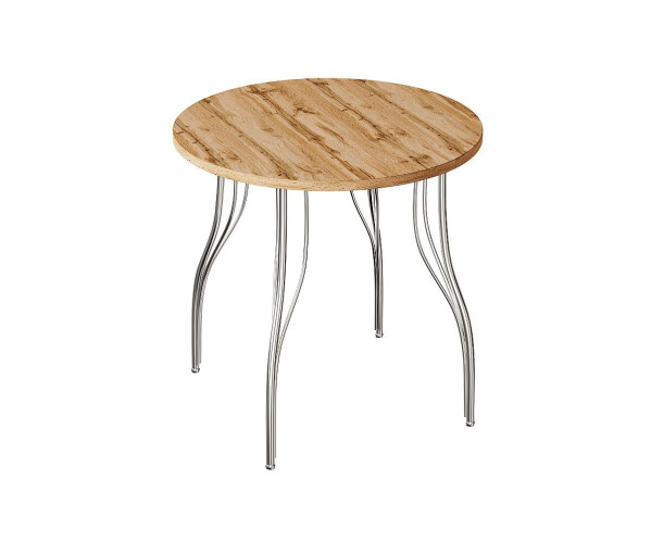 Стол обеденный круглый TLC-2.2 (ОС-12) | Wotan Oak 2S, 750 мм