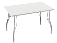 Стол обеденный прямоугольный TLC-1.2 (ОС-12), цвет: White In 2S